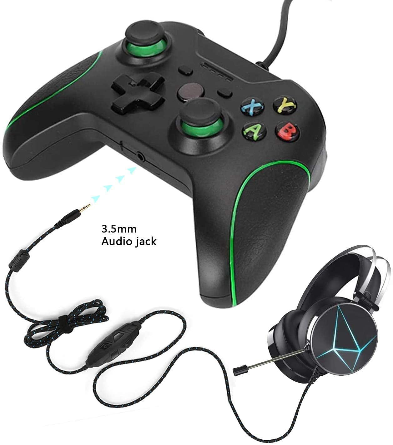 Controller for Xbox 1, Wired Controller for Xbox One Game Controller for Xbox